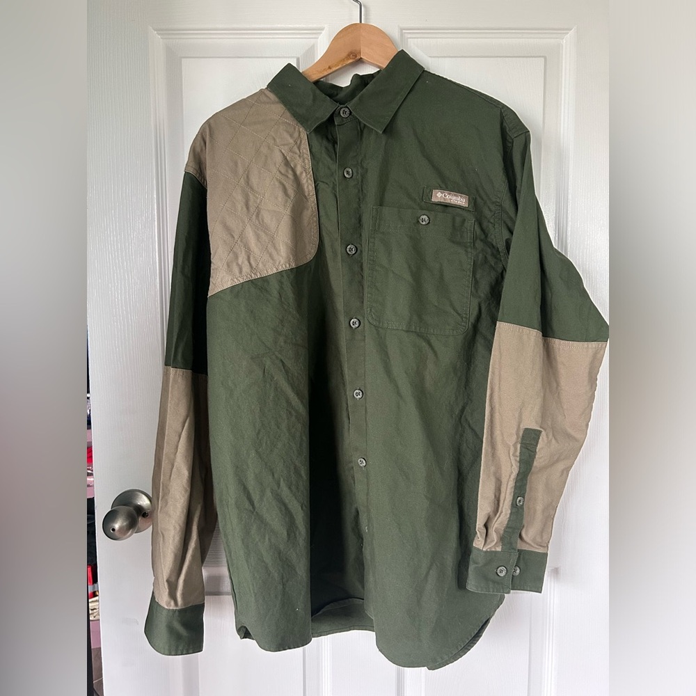 Columbia Button Down Hunting Shirt